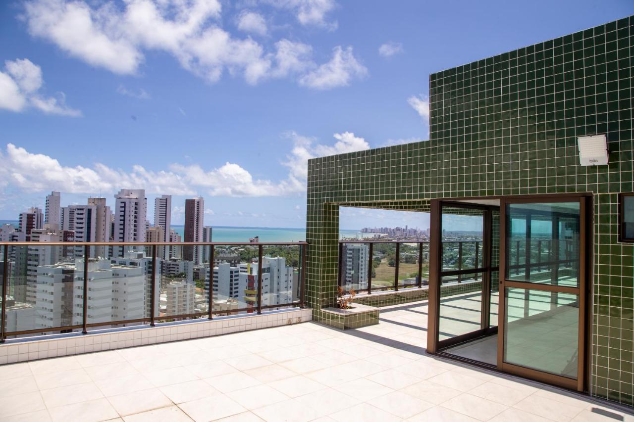 Flat No Melhor De Boa Viagem, Vista Para O Mar, Andar Alto Ресіфі Екстер'єр фото